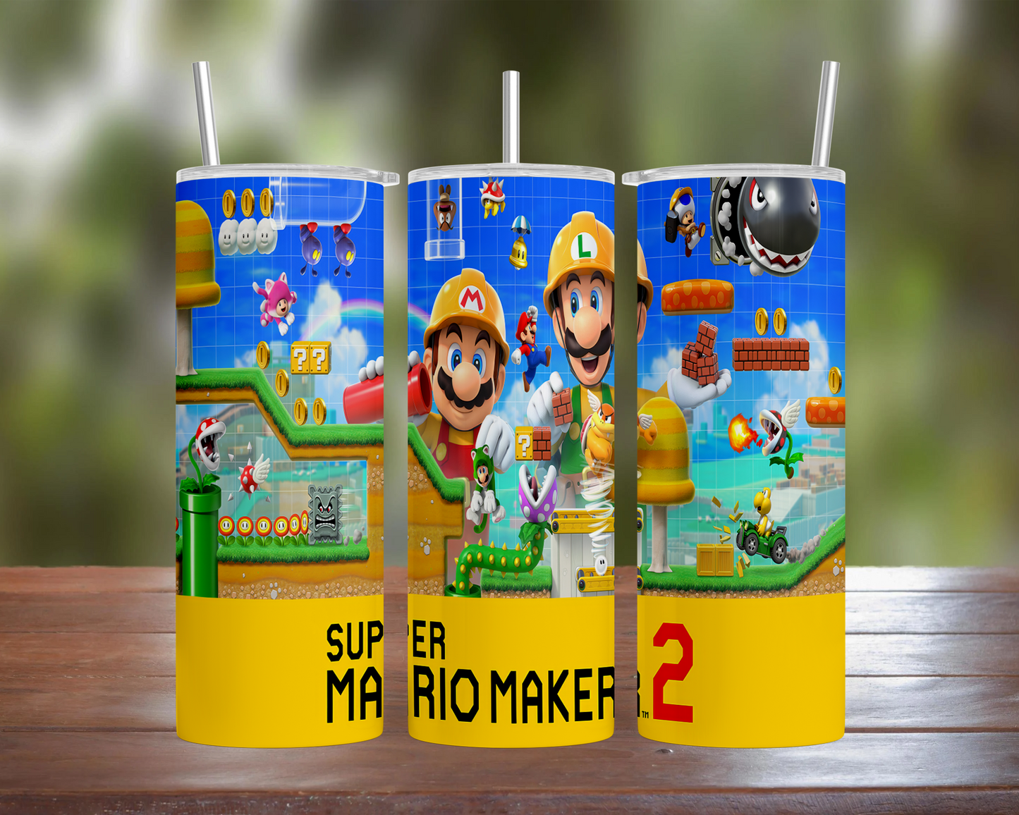 Mario: Super Mario Maker 2 Tumbler