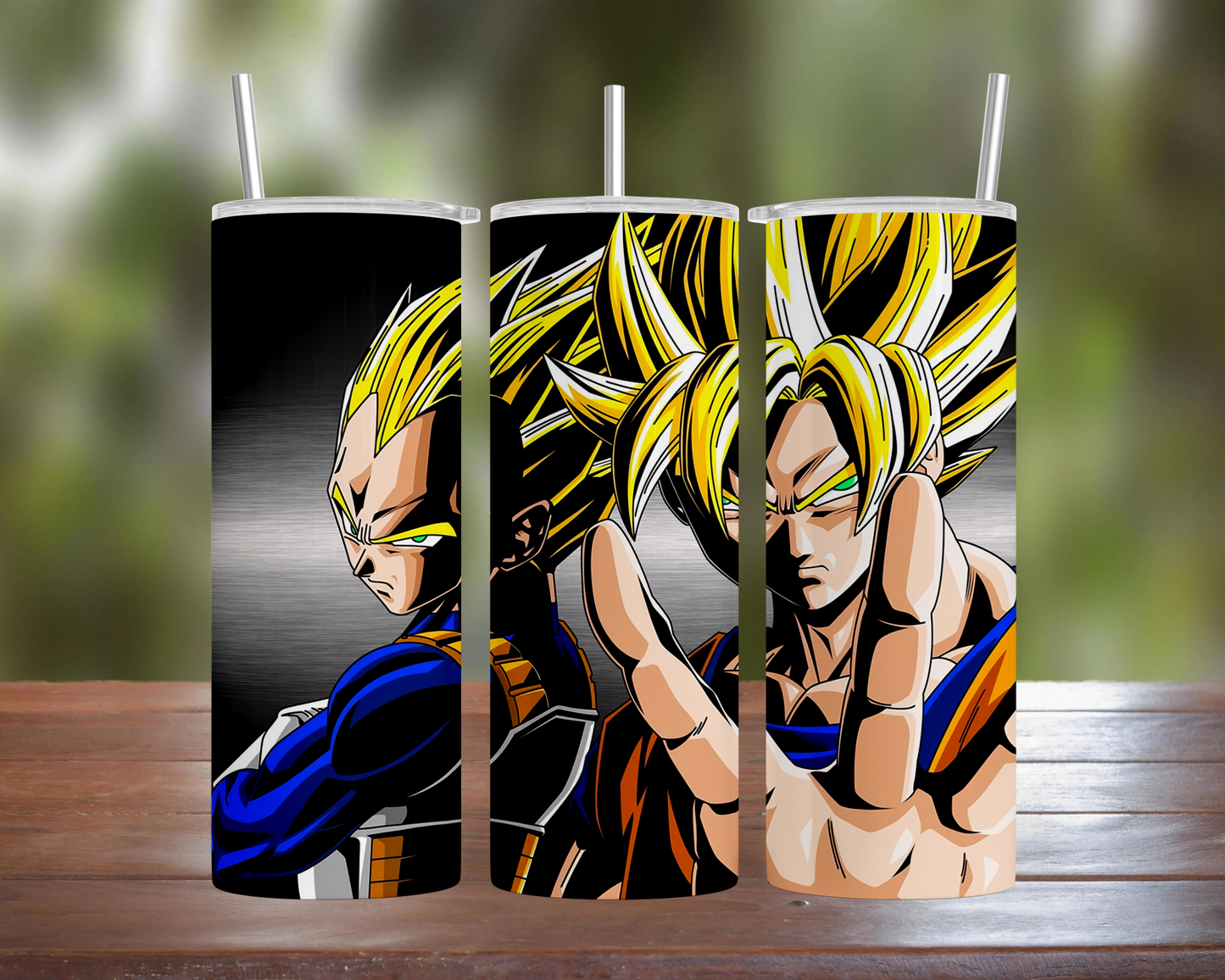 Dragon Ball: Super Saiyan Vegeta & Goku Tumbler