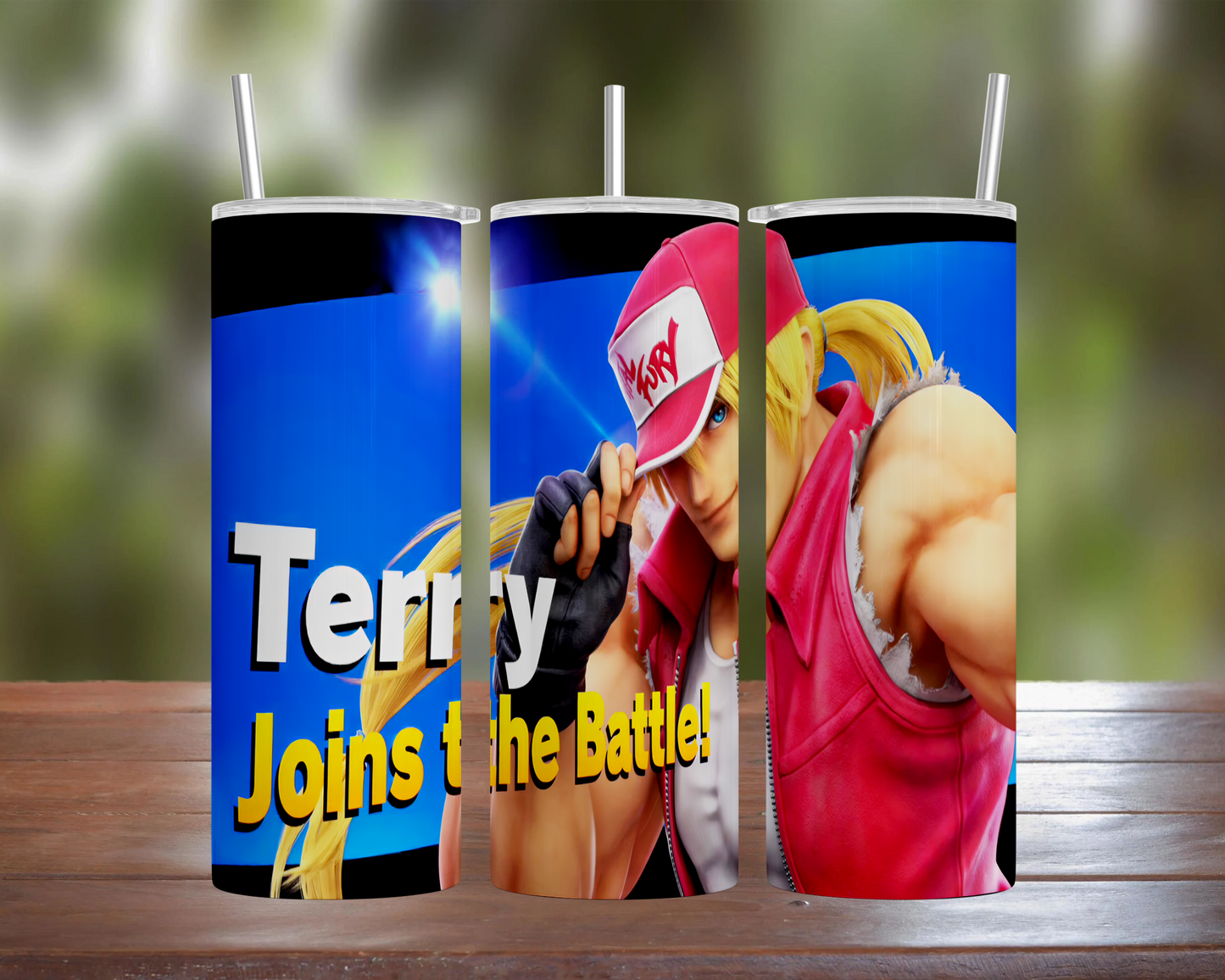 Smash Bros Ultimate Character: Terry Tumbler