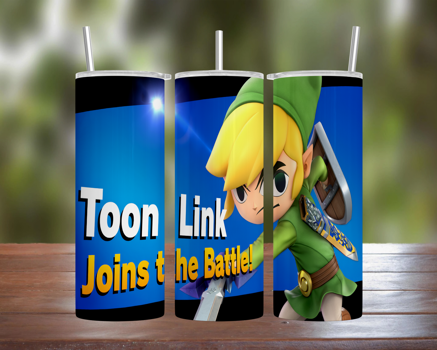 Smash Bros Ultimate Character: Toon Link Tumbler