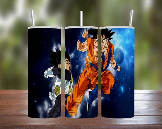 Dragon Ball: Vegeta vs Goku Tumbler