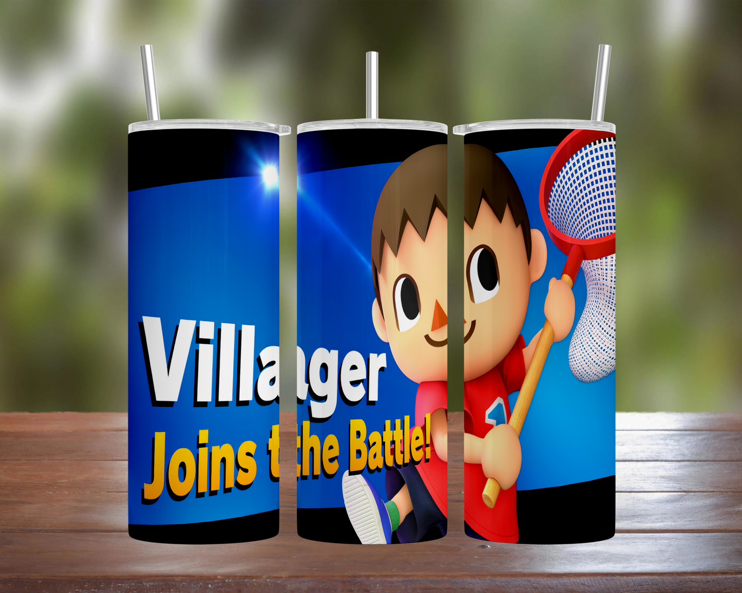 Smash Bros Ultimate Character: Villager Tumbler