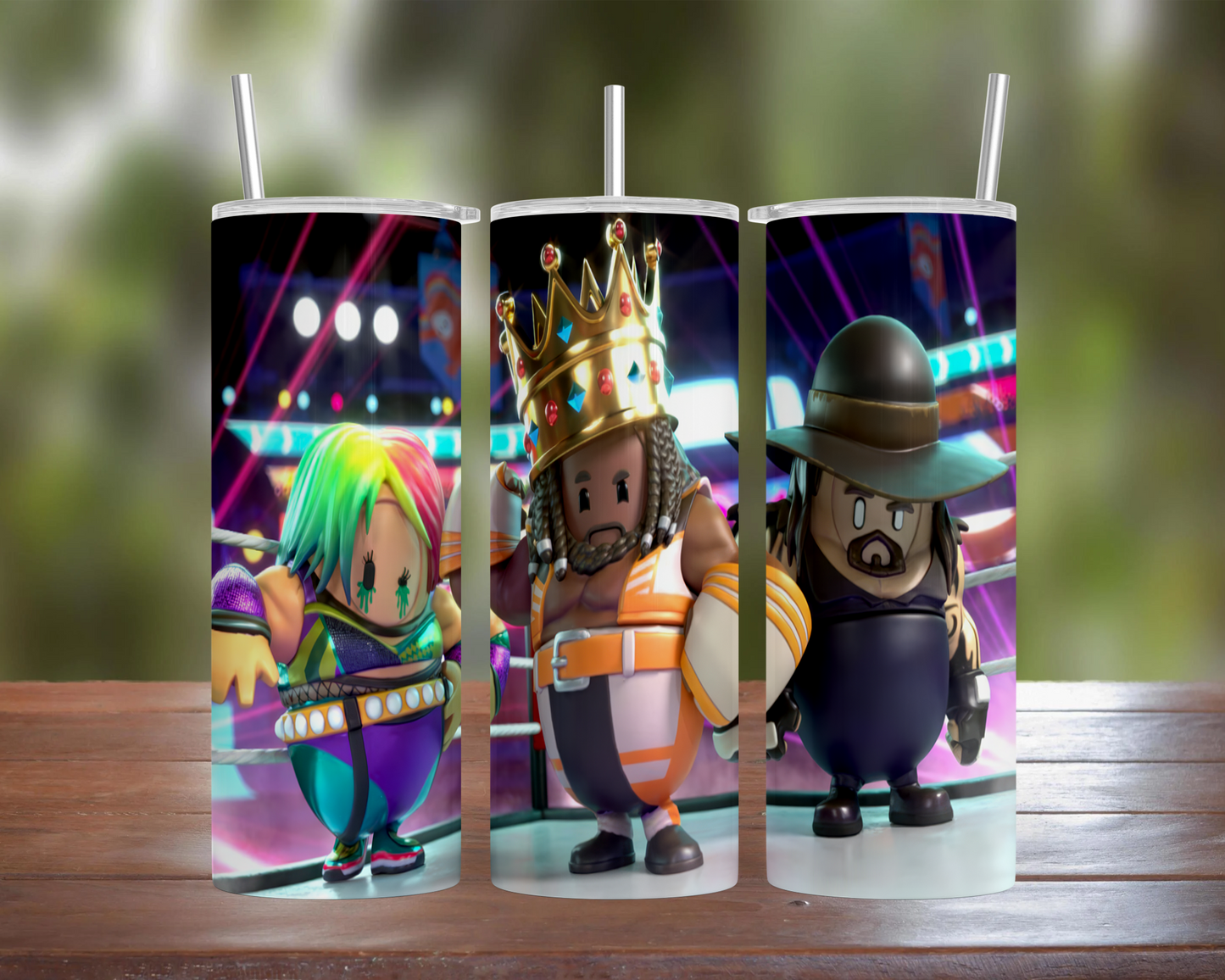 Fall Guys: WWE Skins Tumbler