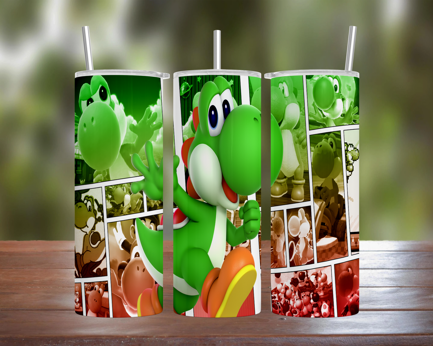 Mario: Yoshi Comic Tumbler