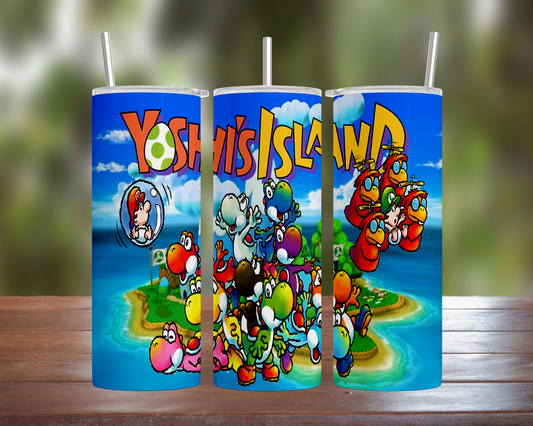 Mario: Yoshi's Island Tumbler