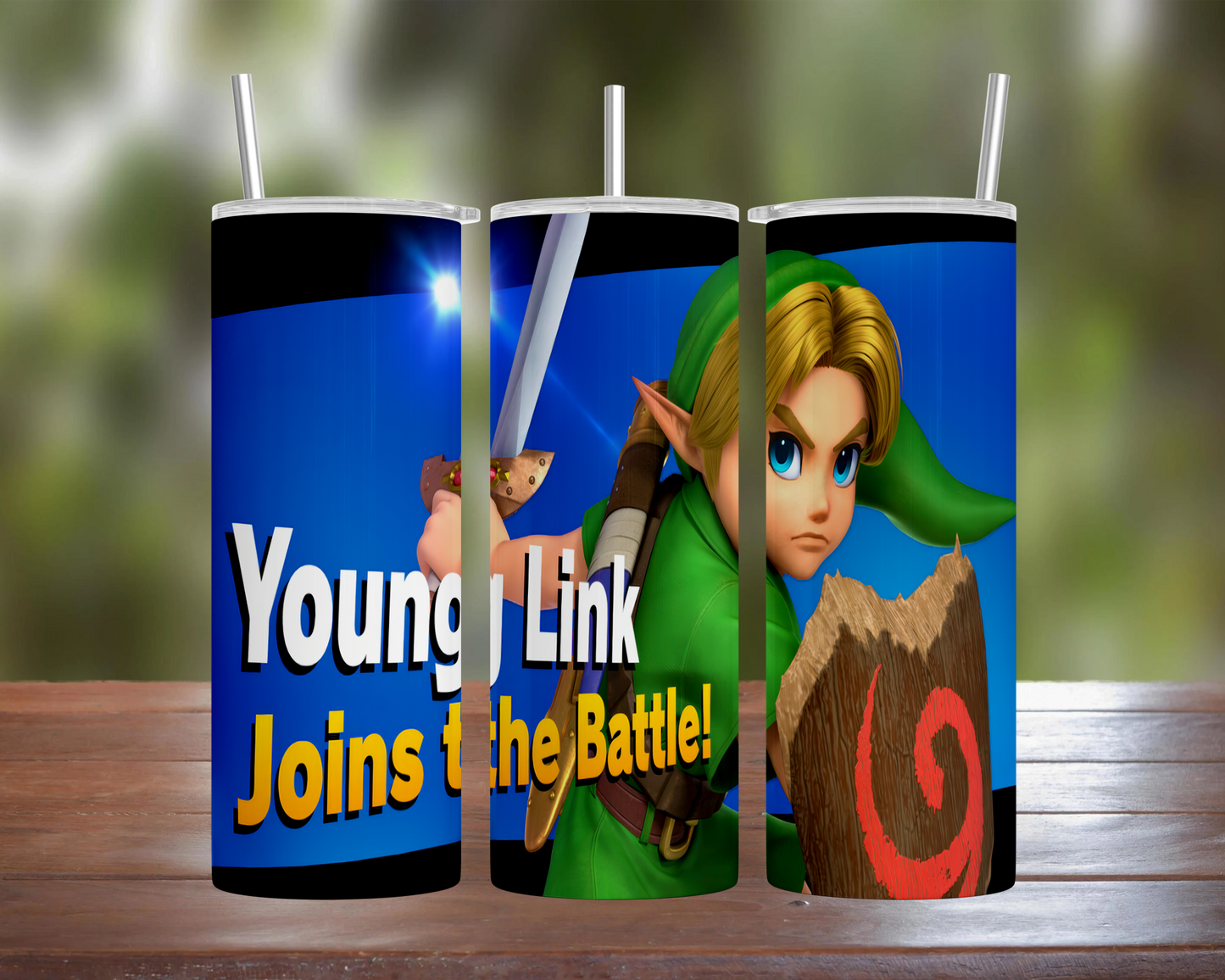 Smash Bros Ultimate Character: Young Link Tumbler