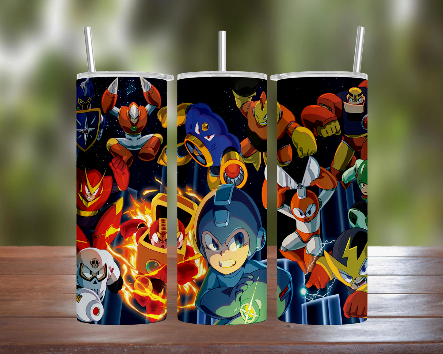 Mega Man & Bosses Tumbler