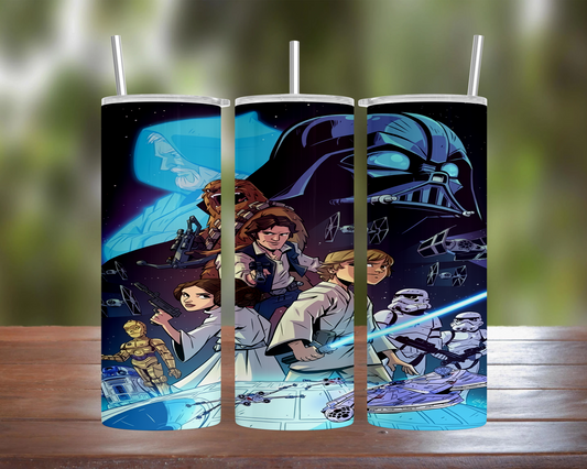 Star Wars Art Tumbler