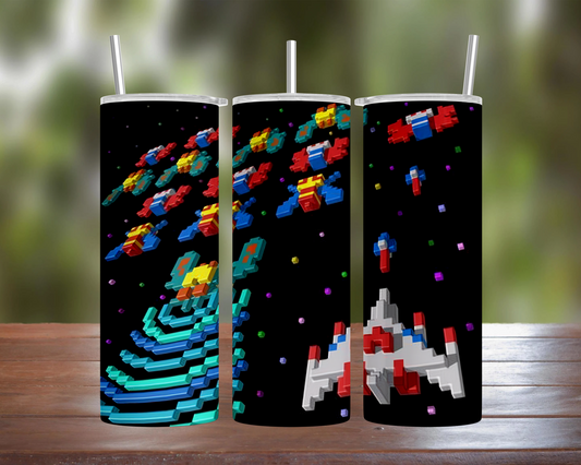 Galaga Tumbler