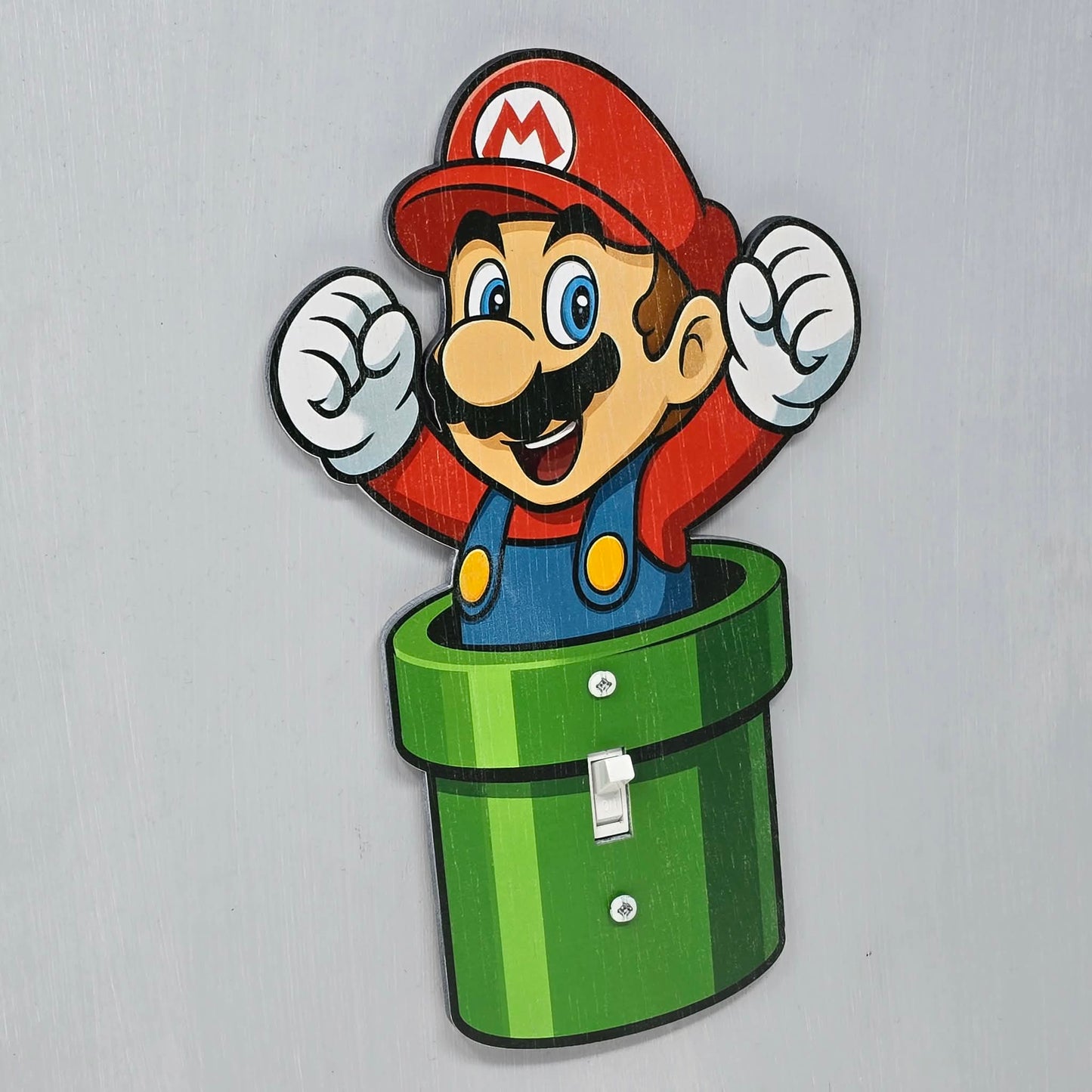 Mario Pipe Light Switch Cover 2