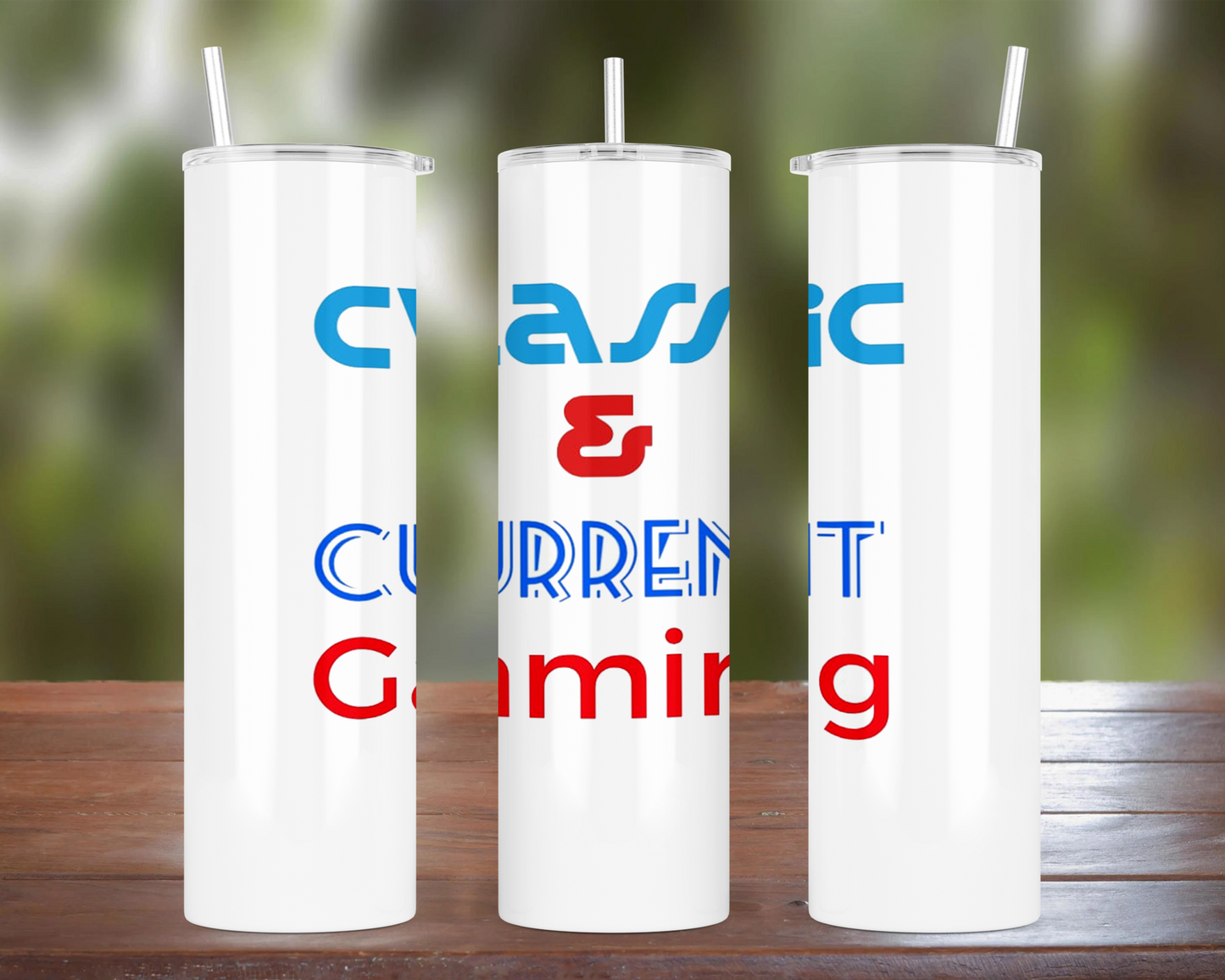 Classic & Current Gaming Tumbler