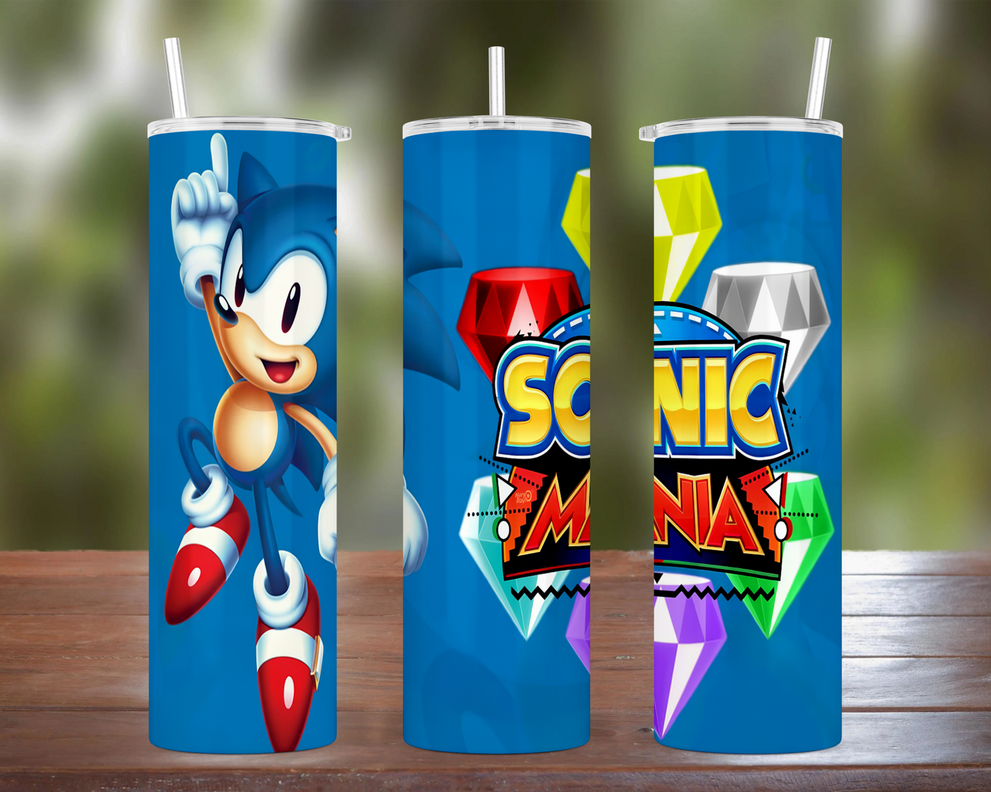 Sonic Mania Tumbler