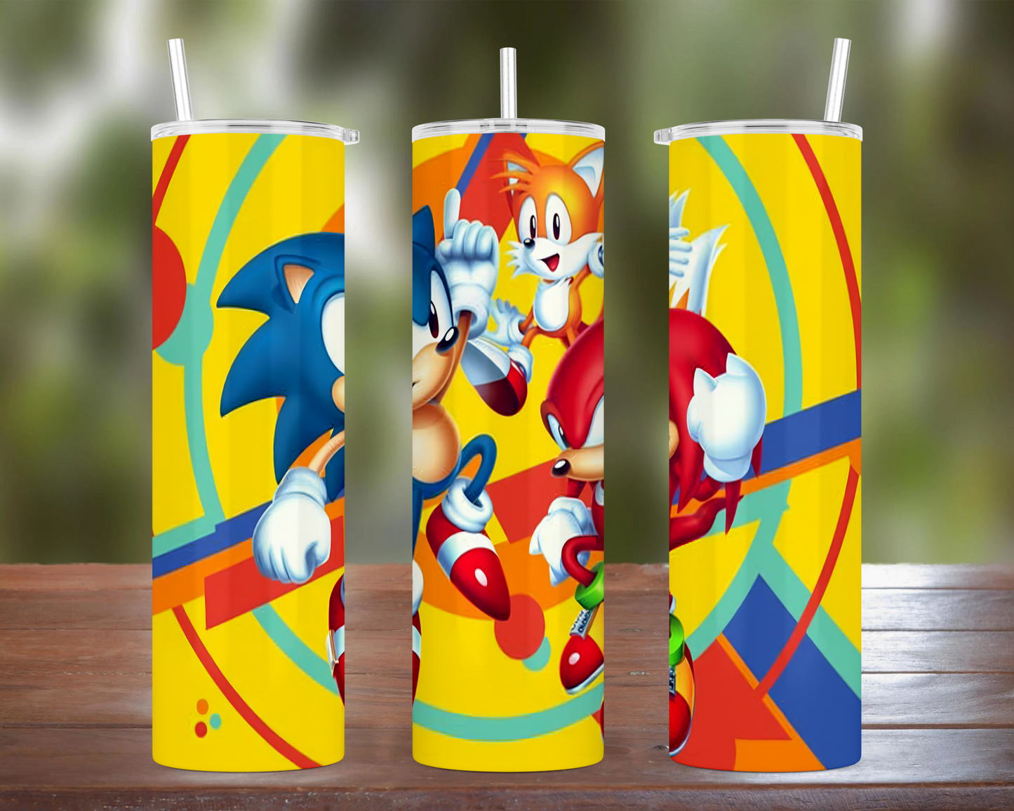 Sonic, Tails, & Knuckles Mania Tumbler