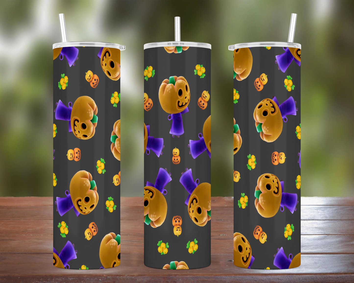 Animal Crossing Jack o' lanterns Tumbler