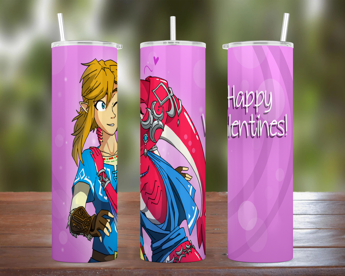 Link & Mipha Valentines Tumbler