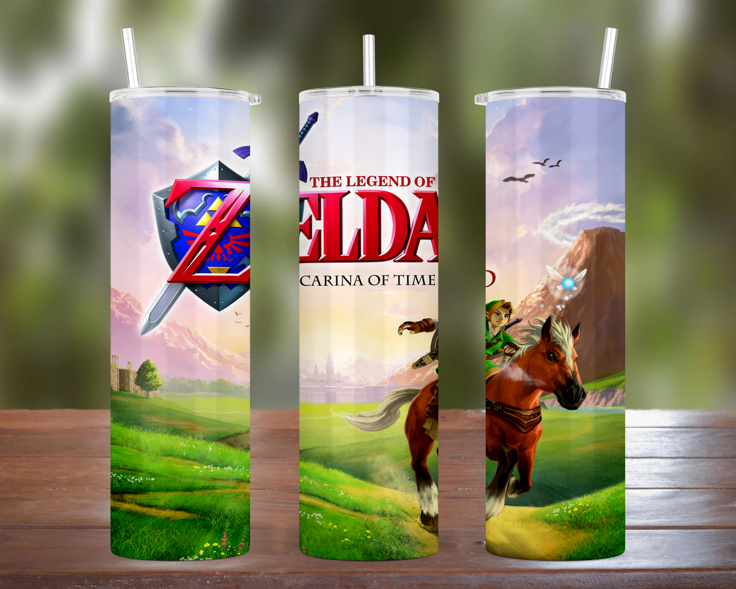 Ocarina of Time 3D Tumbler