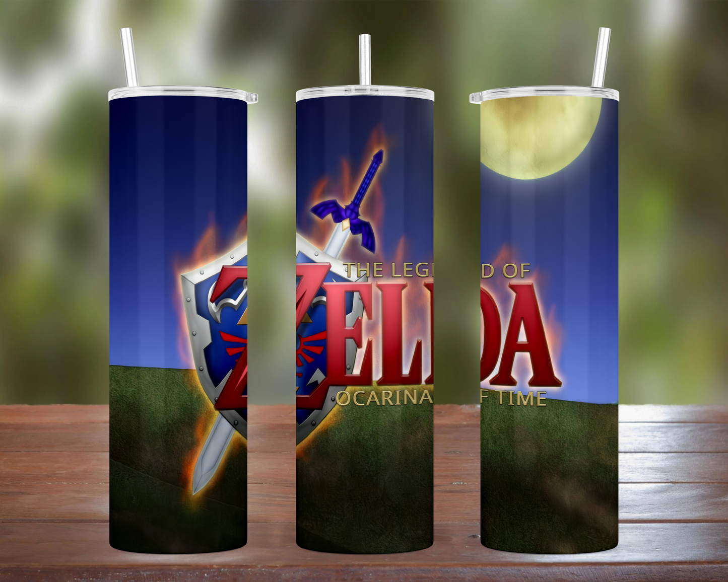 Ocarina of Time Title Tumbler