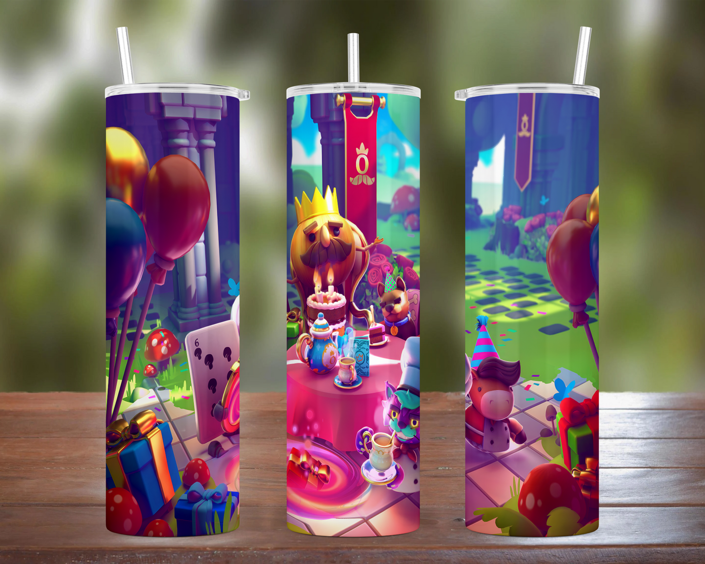 Overcooked Birthday Party Tumbler