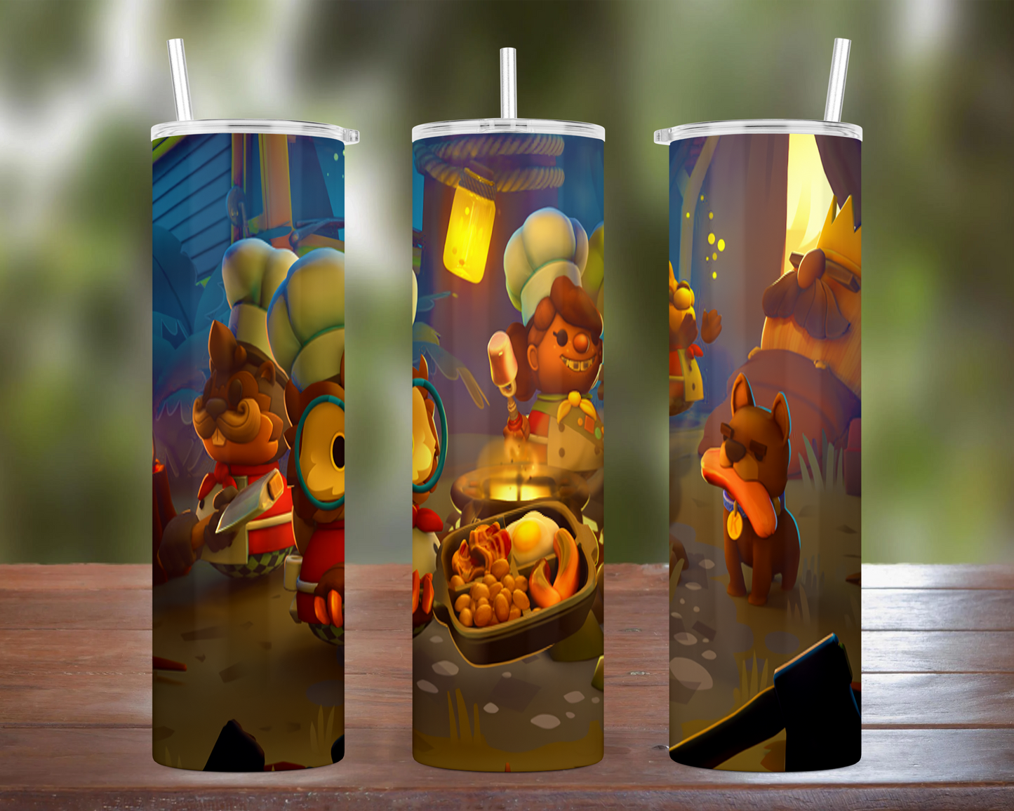 Overcooked Campfire Cook-Off Tumbler