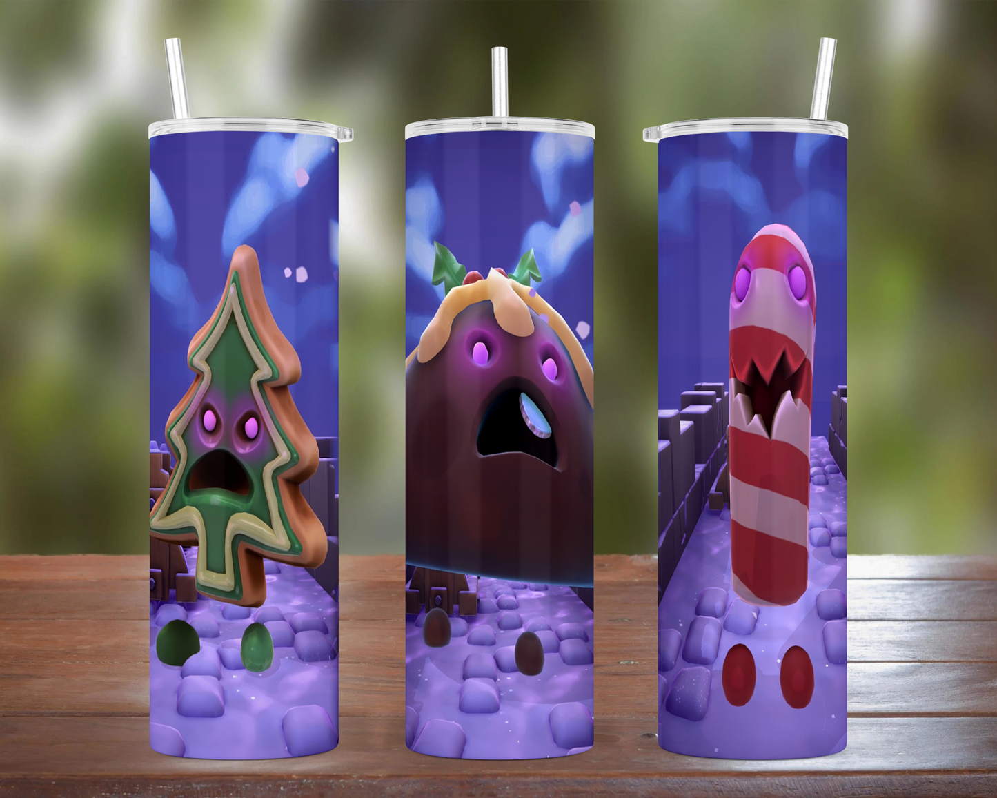 Overcooked Christmas Horde Tumbler