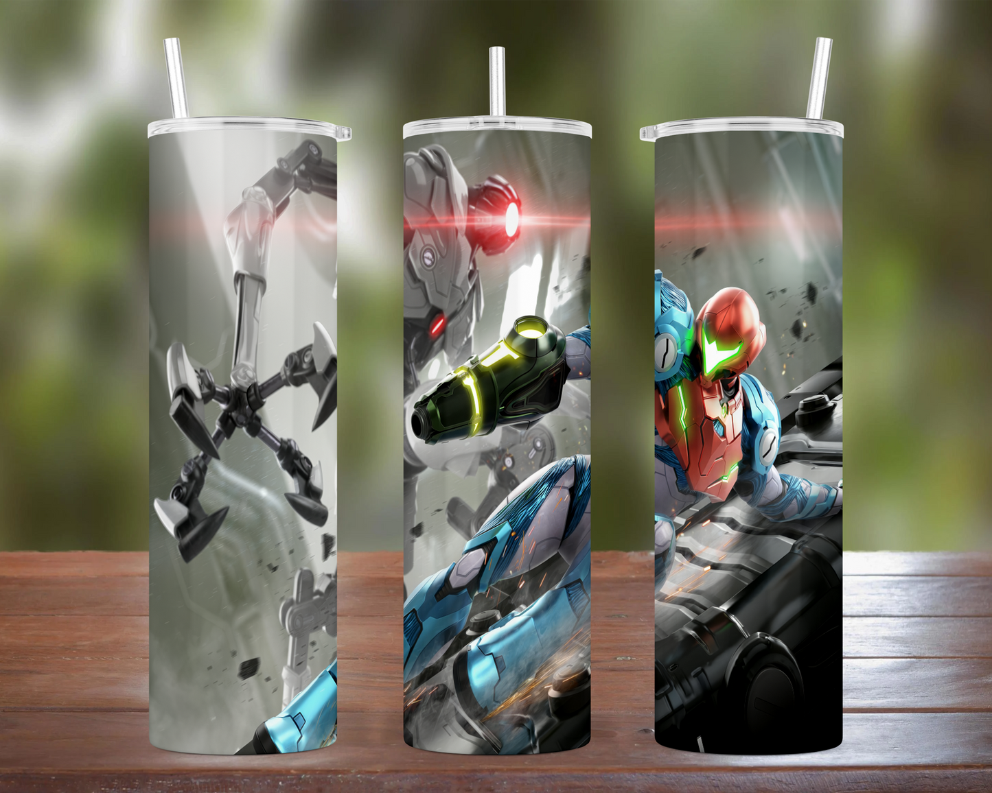 Metroid Dread Samus EMMI Tumbler