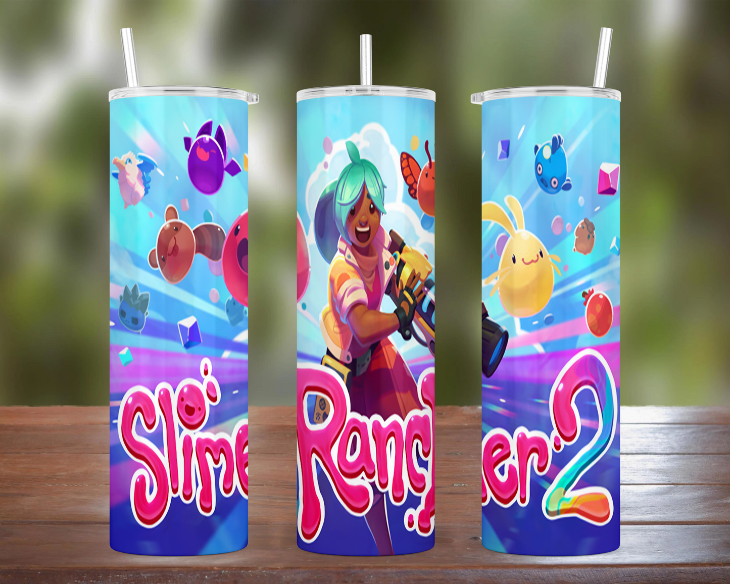 Slime Rancher 2 Cover Art Tumbler