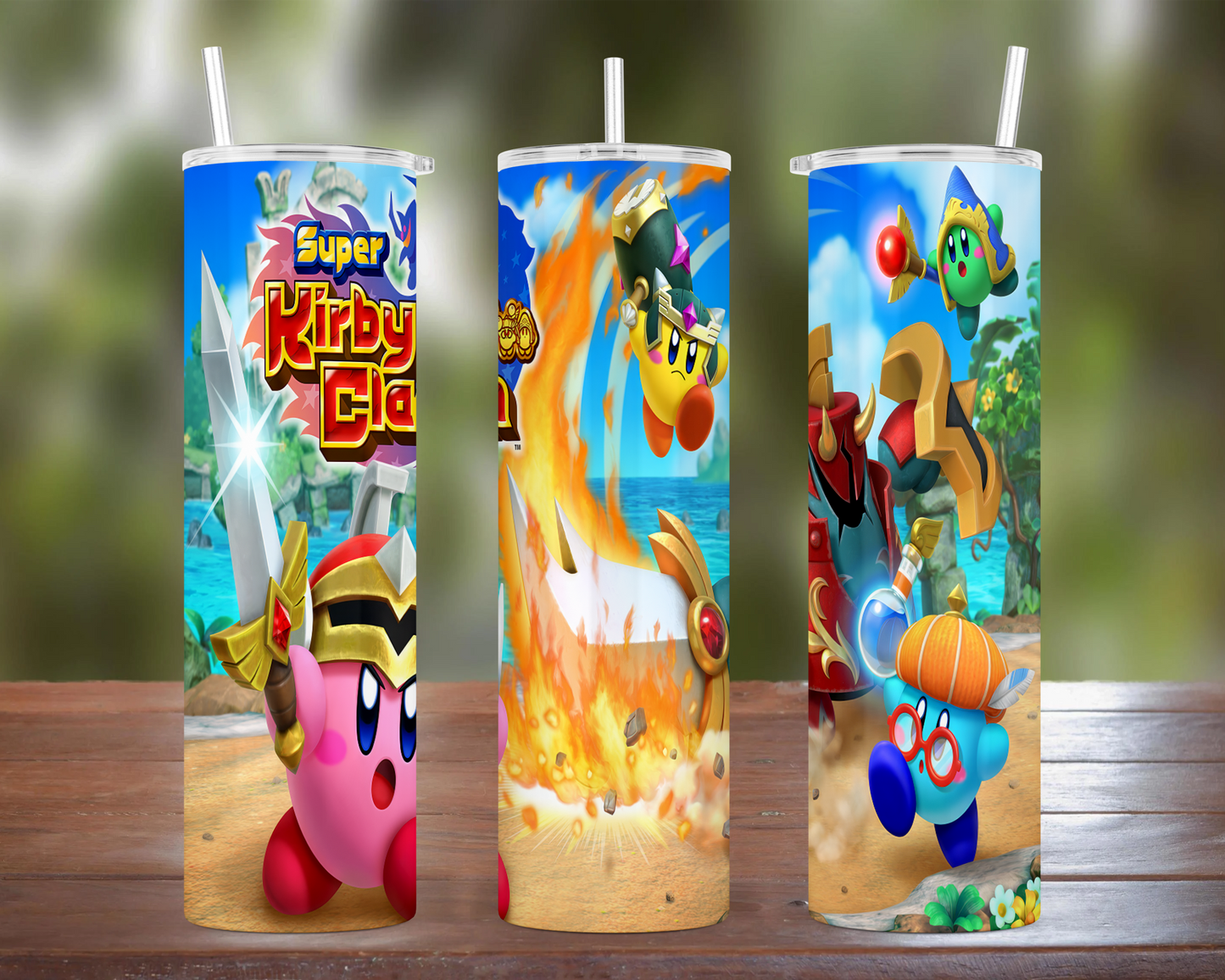 Super Kirby Clash Tumbler