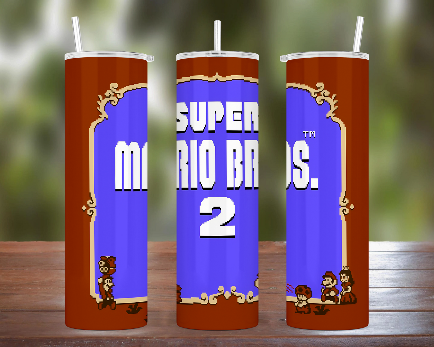 Super Mario 2 Opening Tumbler