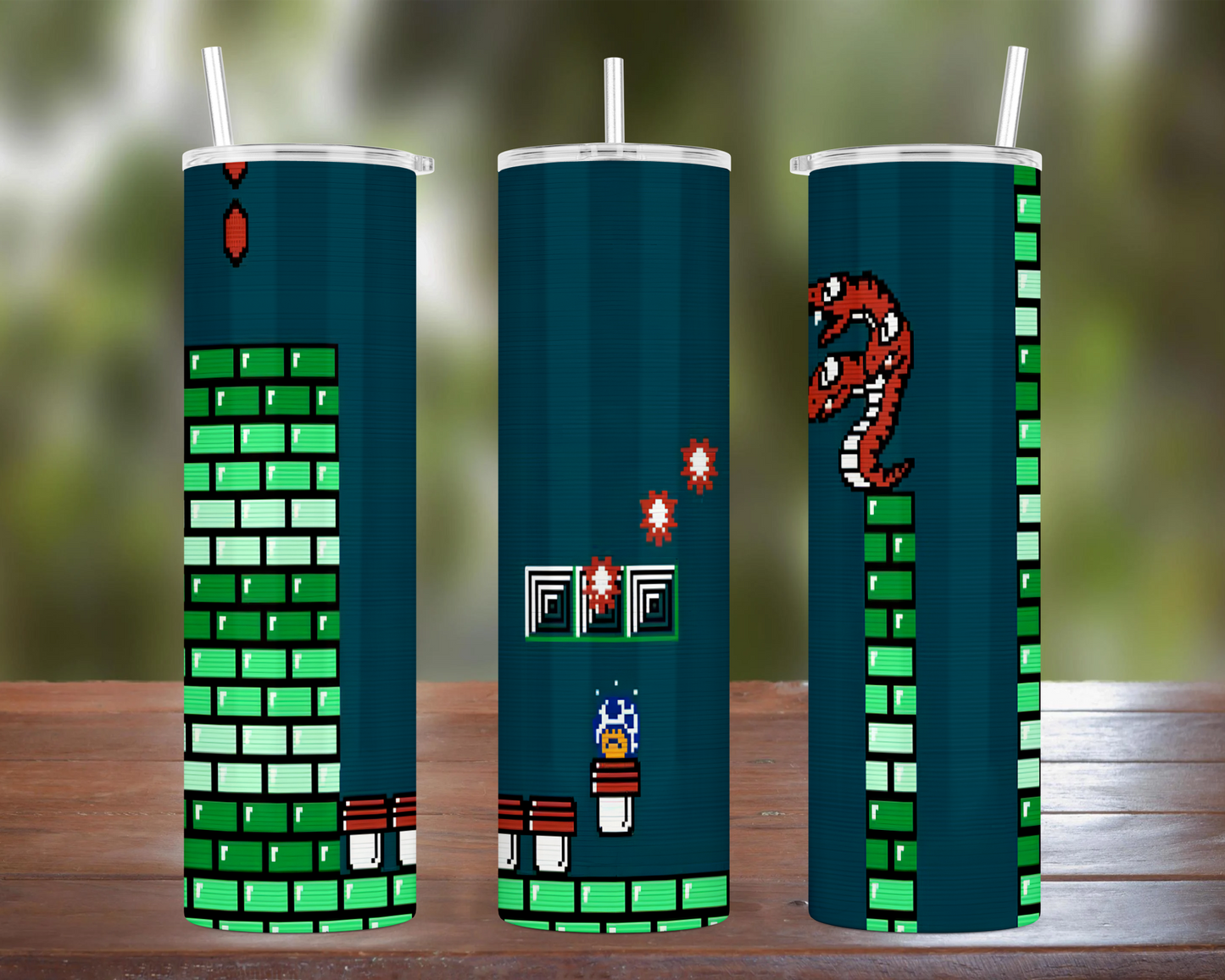 Super Mario 2 Toad vs Tryclyde Tumbler