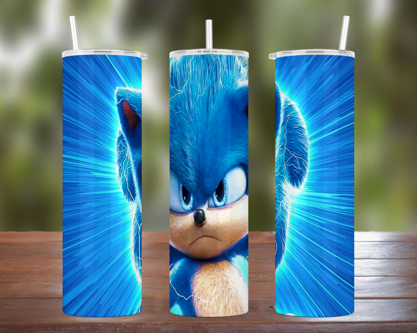 Sonic Movie: Angry Sonic Tumbler