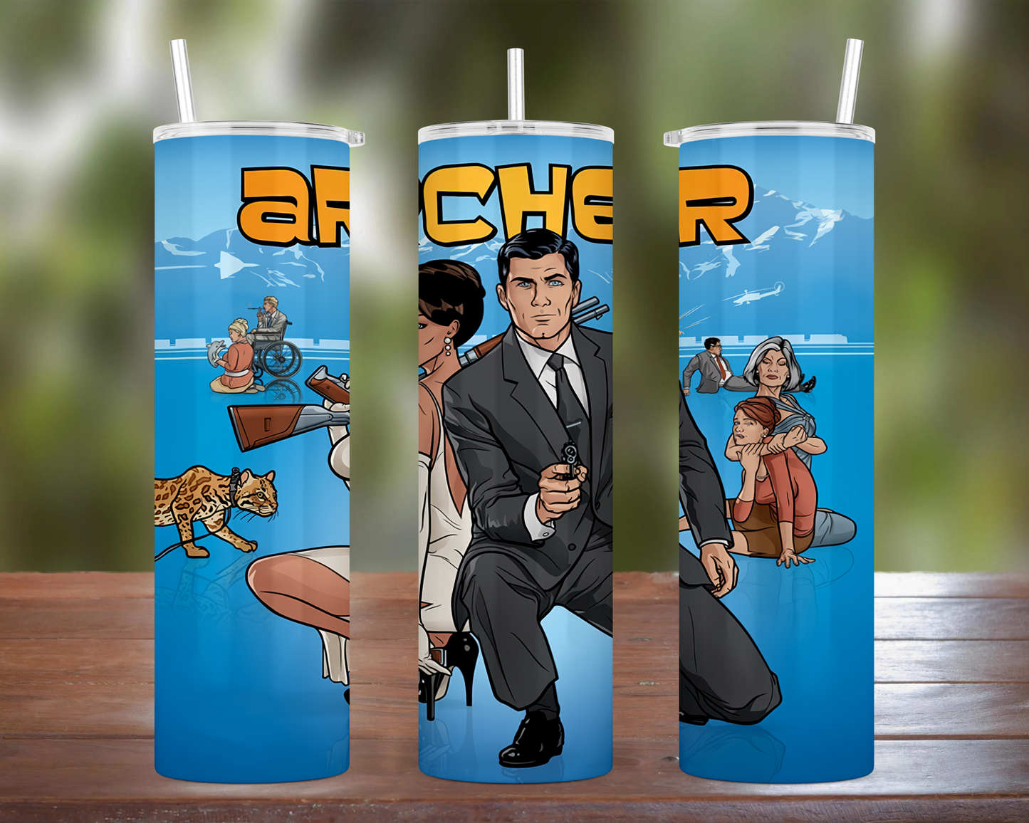 Archer: Season 3 Cover Art Tumbler