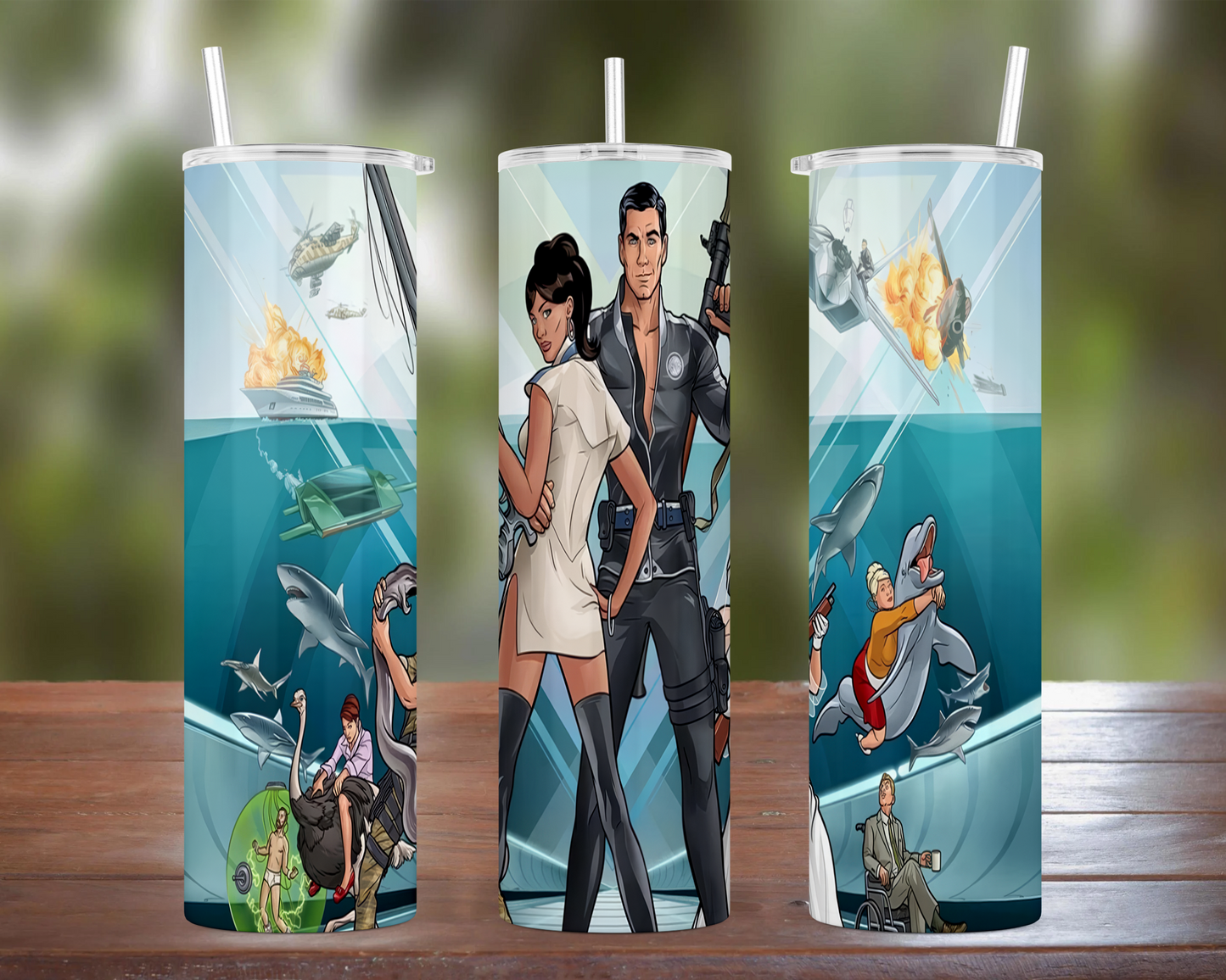 Archer: Season 4 Cover Art Tumbler