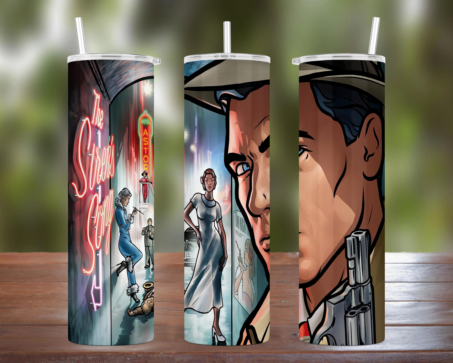 Archer: Season 8 Dreamland Cover Art Tumbler