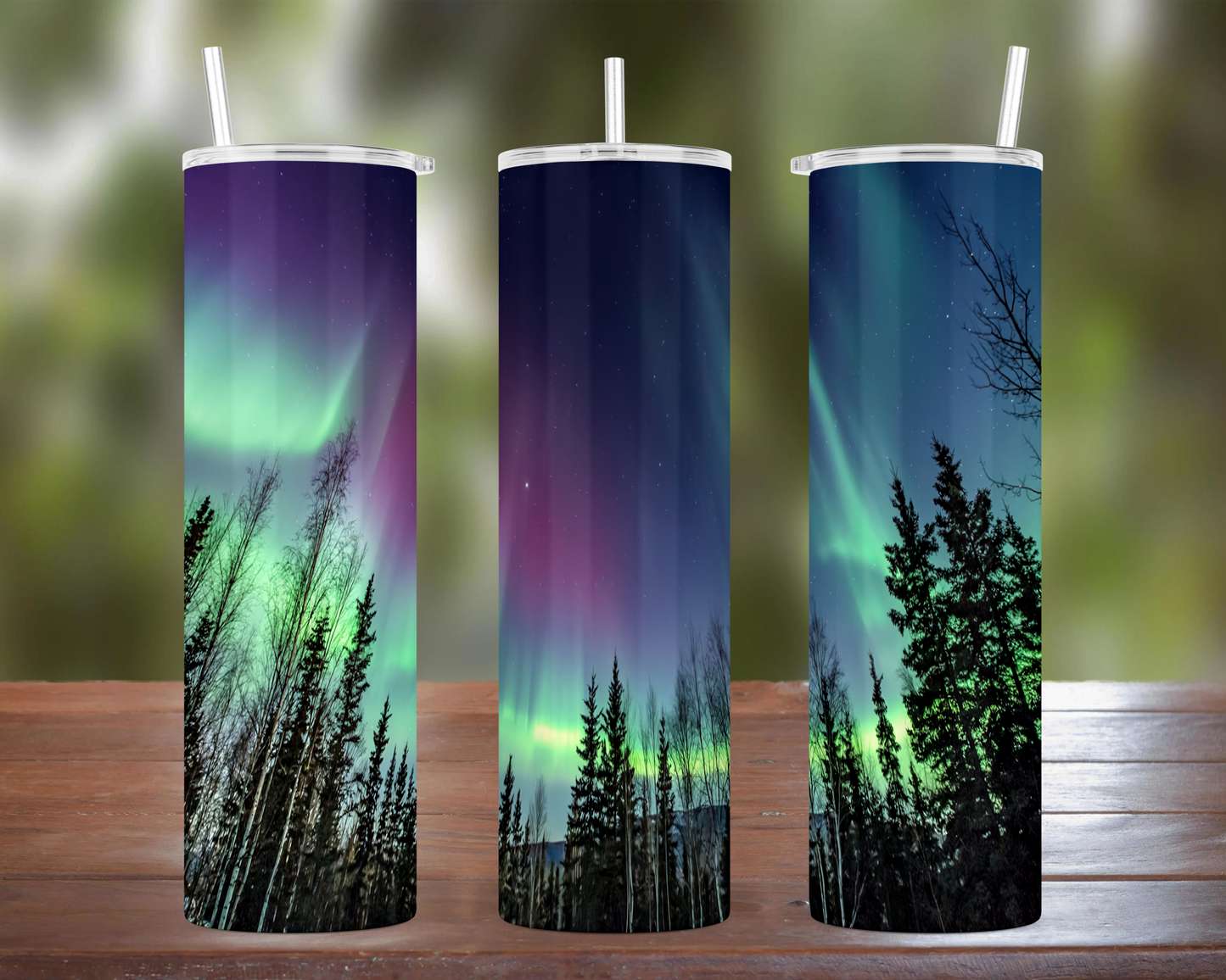 Aurora Borealis Tumbler