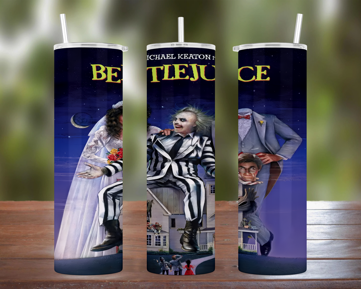 Beetlejuice Tumbler