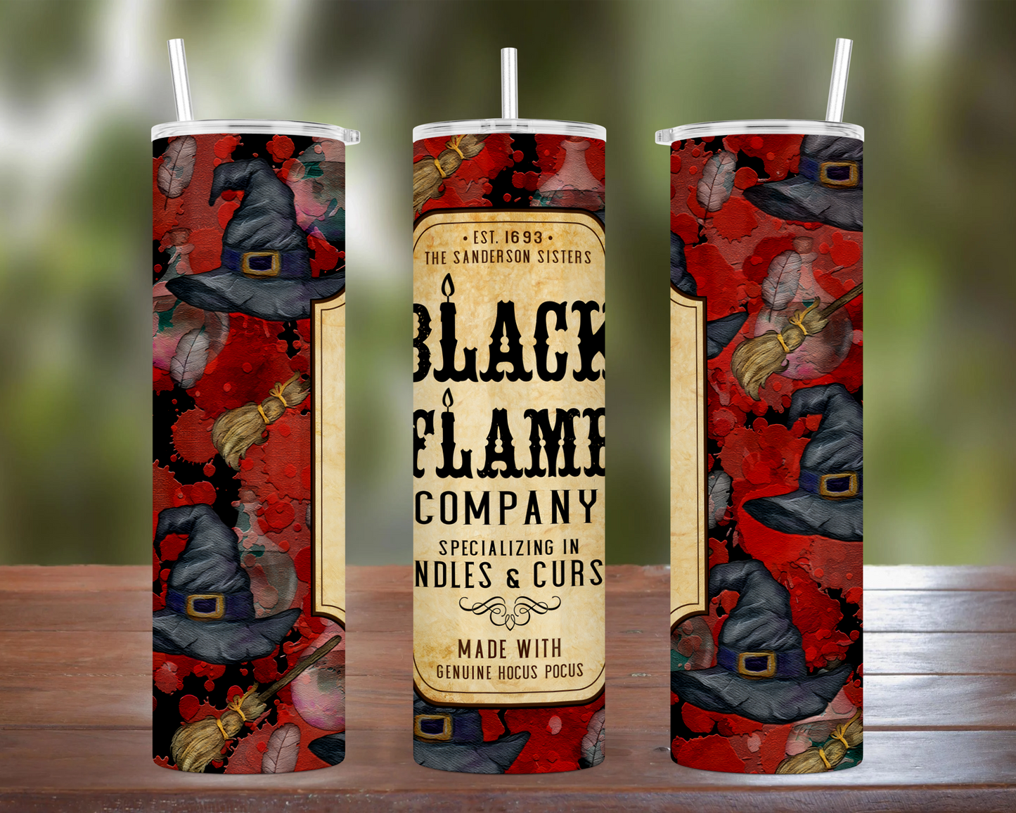 Black Flame Company Tumbler