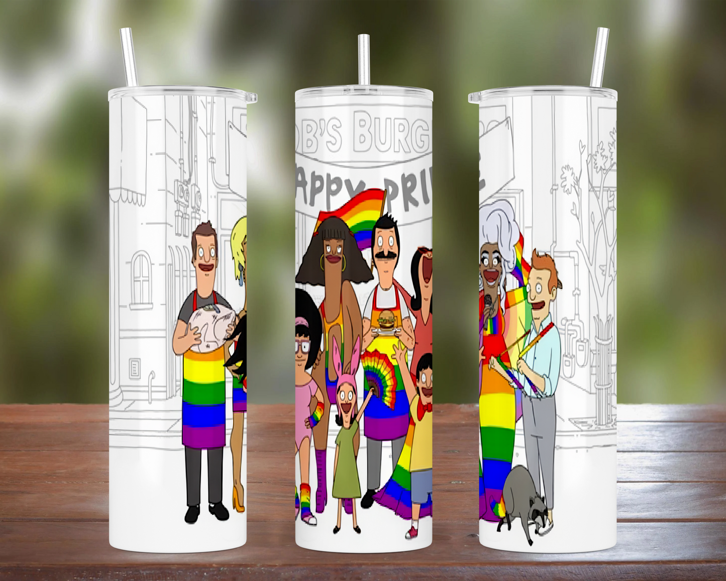 Bob's Burgers: Happy Pride Day Tumbler