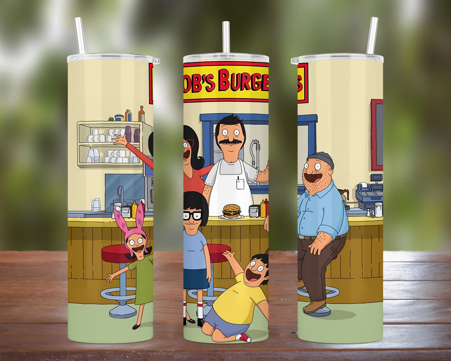 Bob's Burgers: Family In Diner Tumbler