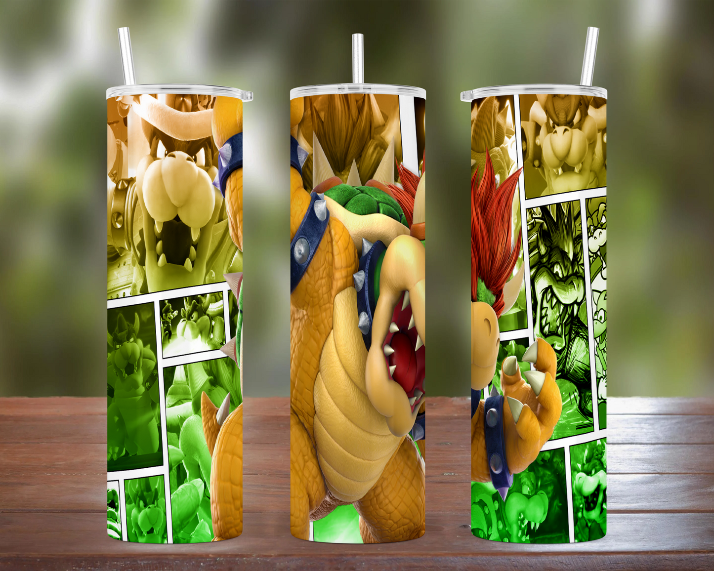 Mario: Bowser Comic Tumbler