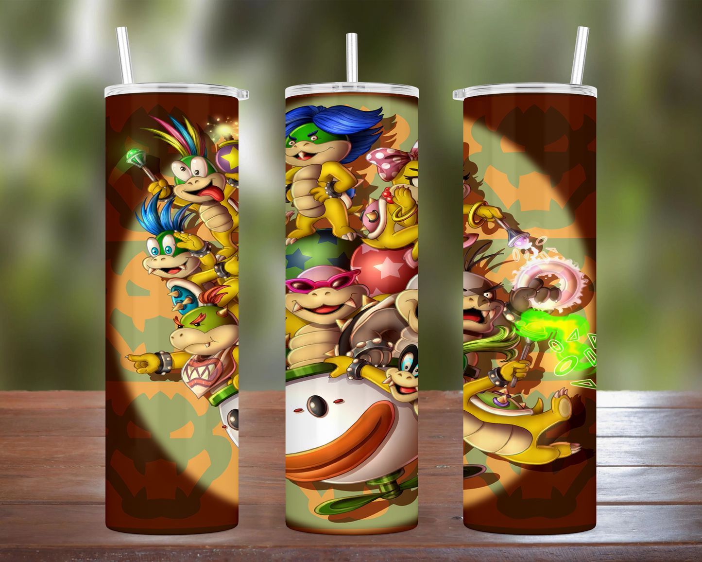 Mario: Bowser Jr. & Koopalings Tumbler