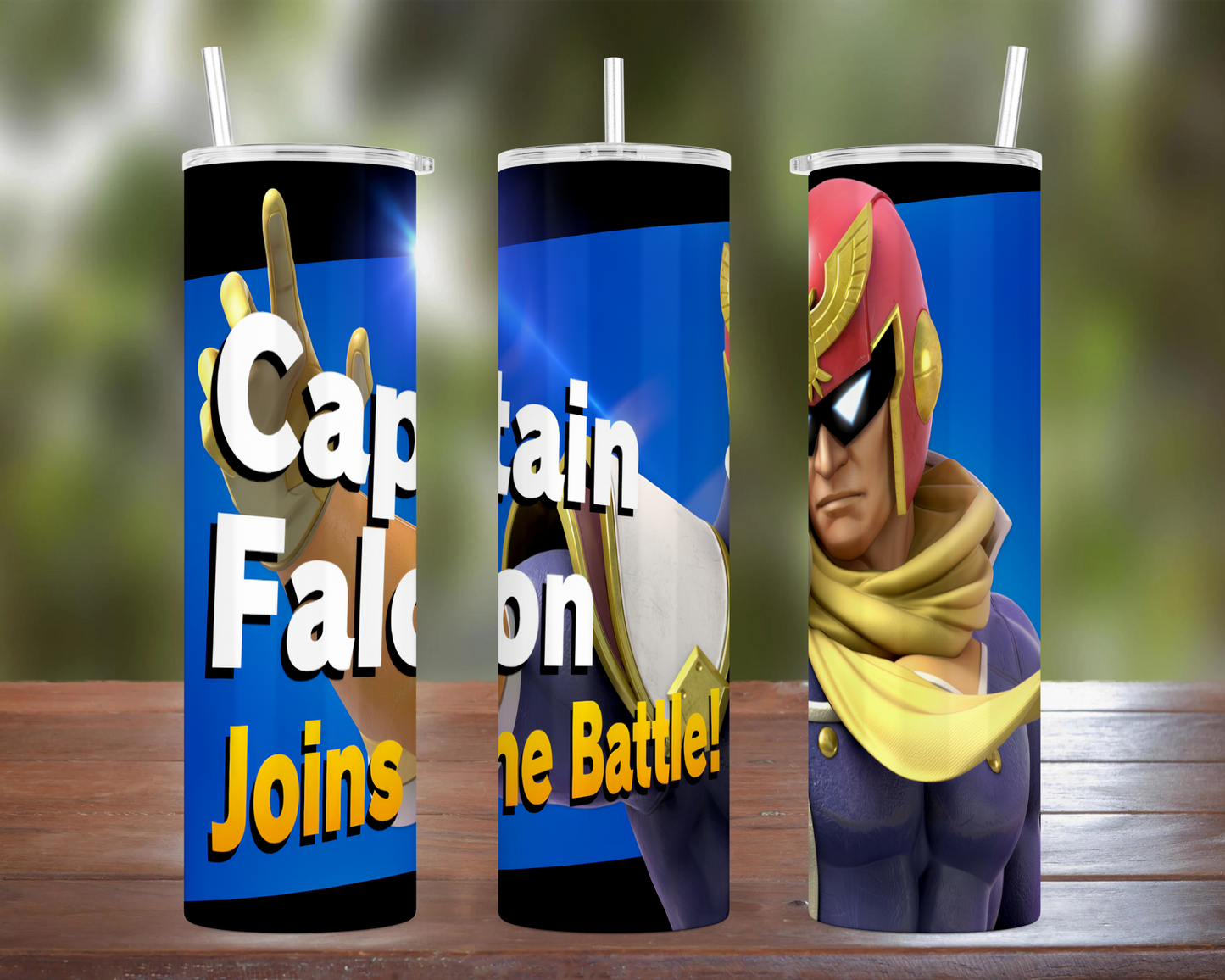 Smash Bros Ultimate Character: Captain Falcon Tumbler