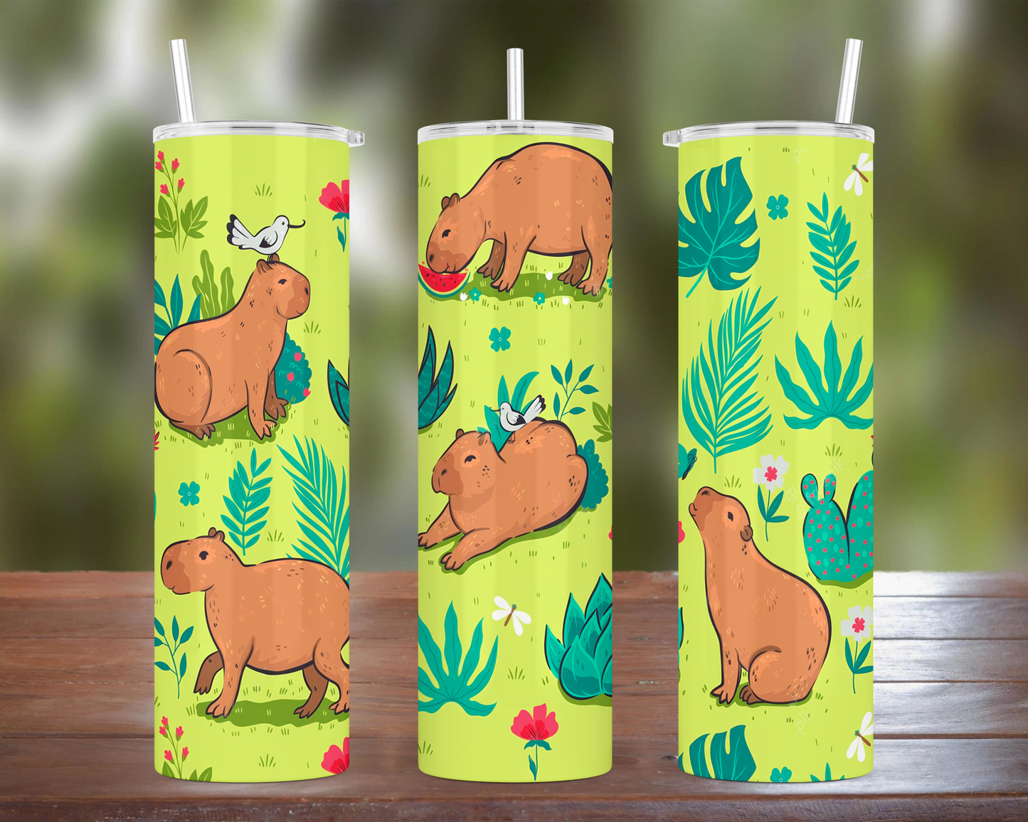 Capybara Art Tumbler