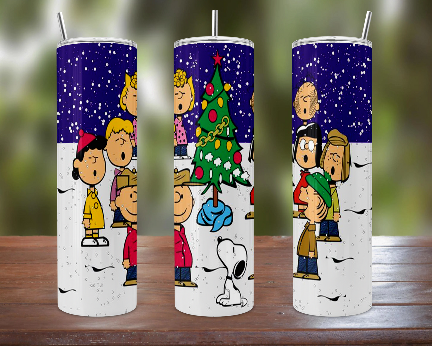 Charlie Brown Christmas Tumbler