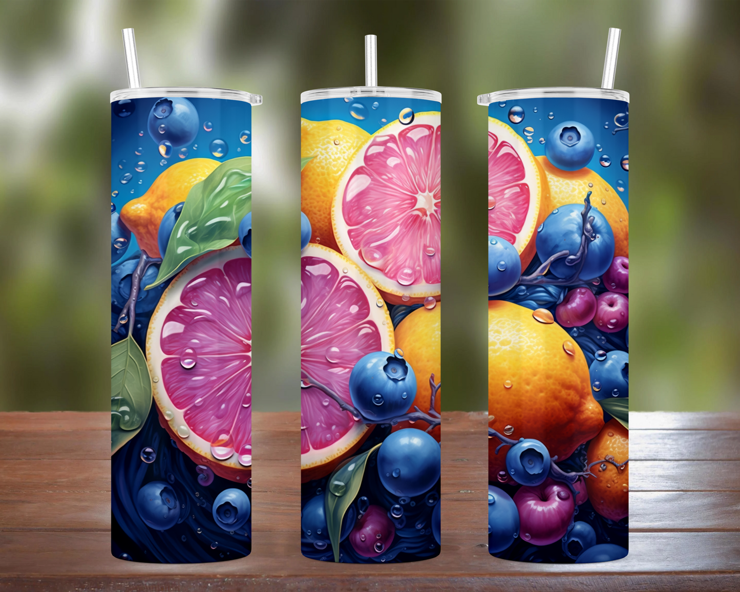 Citrus & Berries Tumbler