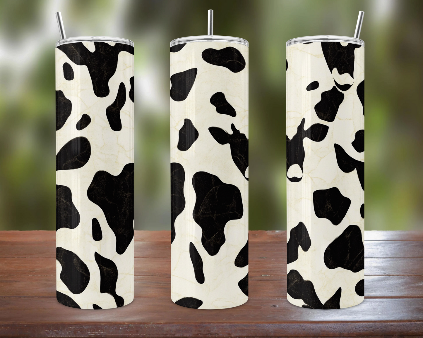 Cow Print Tumbler