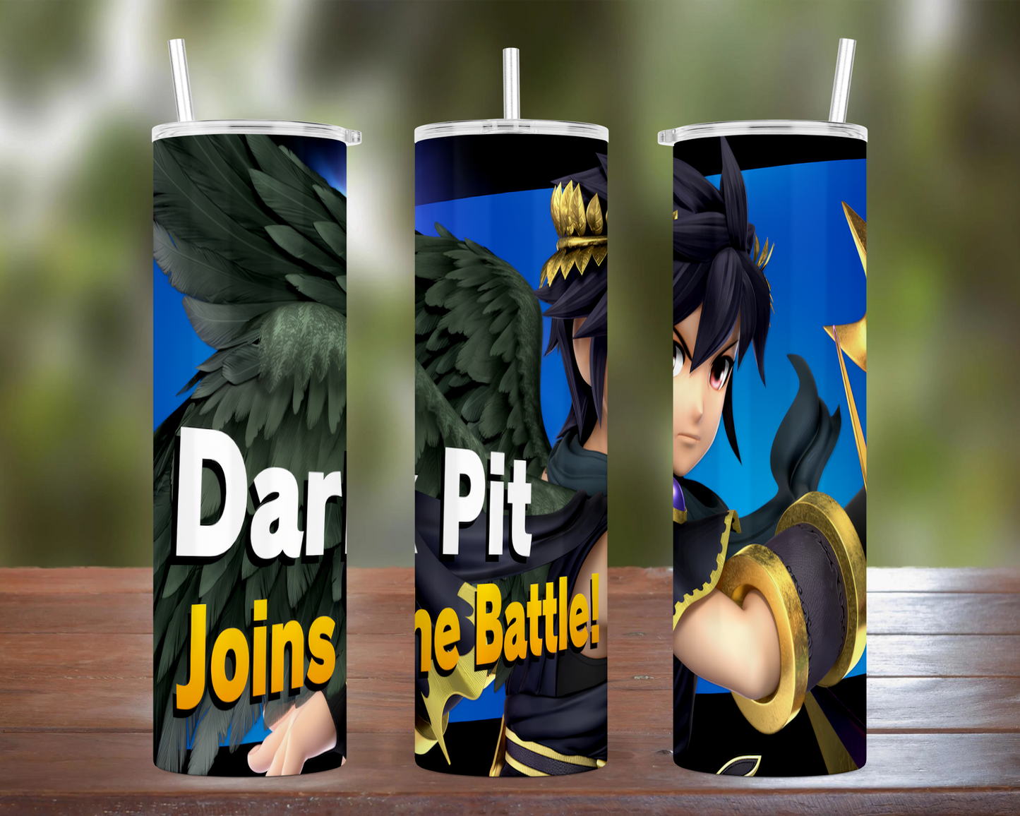 Smash Bros Ultimate Character: Dark Pit Tumbler