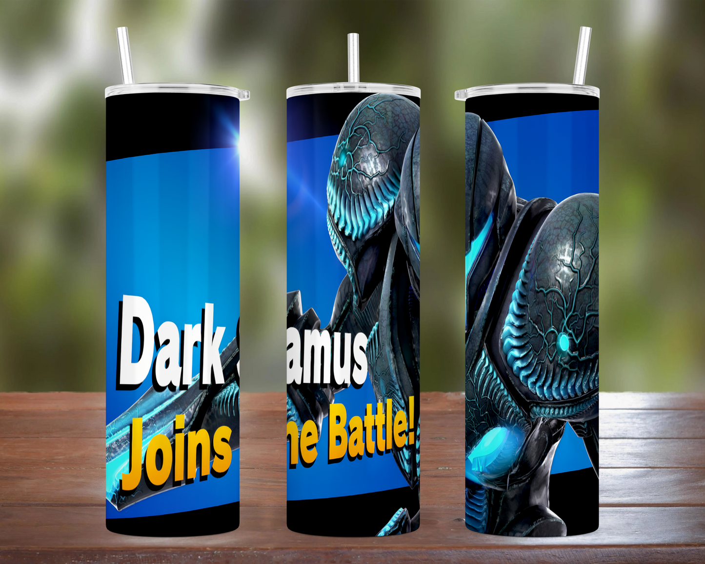 Smash Bros Ultimate Character: Dark Samus Tumbler