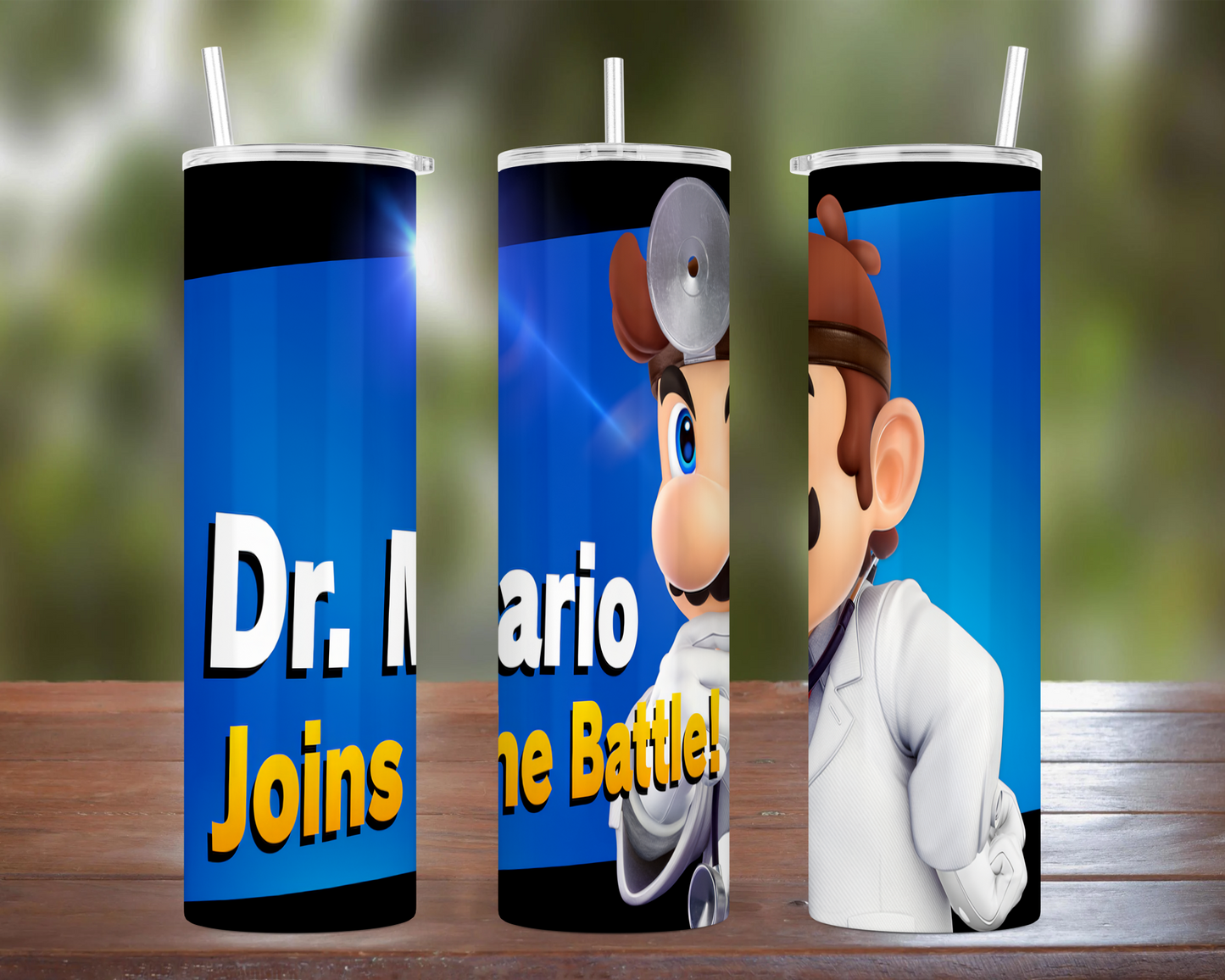 Smash Bros Ultimate Character: Dr Mario Tumbler