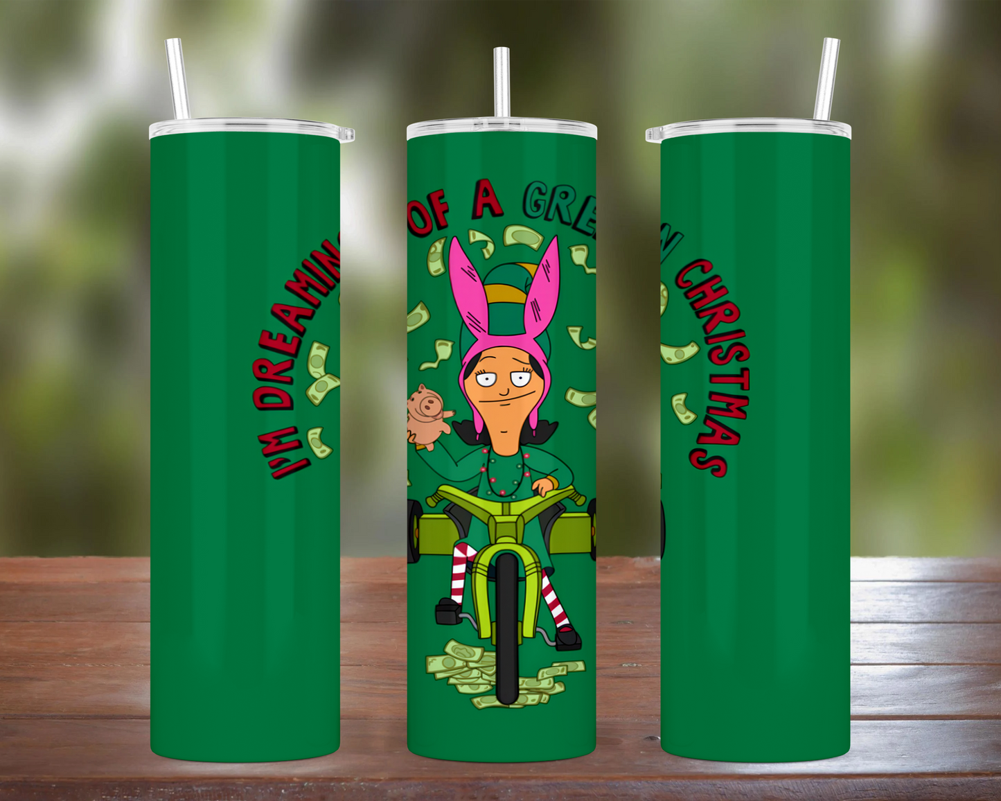 Bob's Burgers: Dreaming of a Green Christmas Tumbler