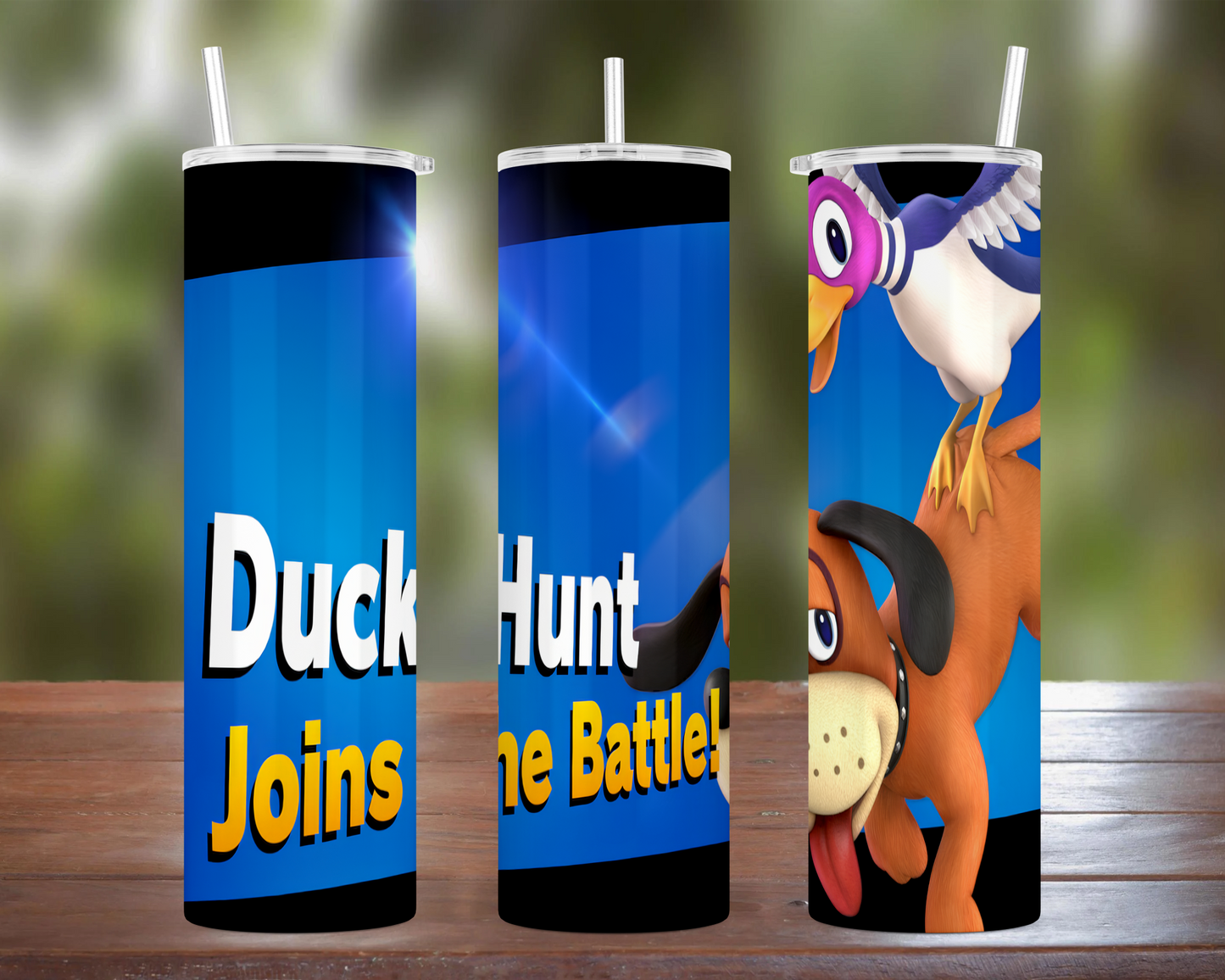 Smash Bros Ultimate Character: Duck Hunt Tumbler